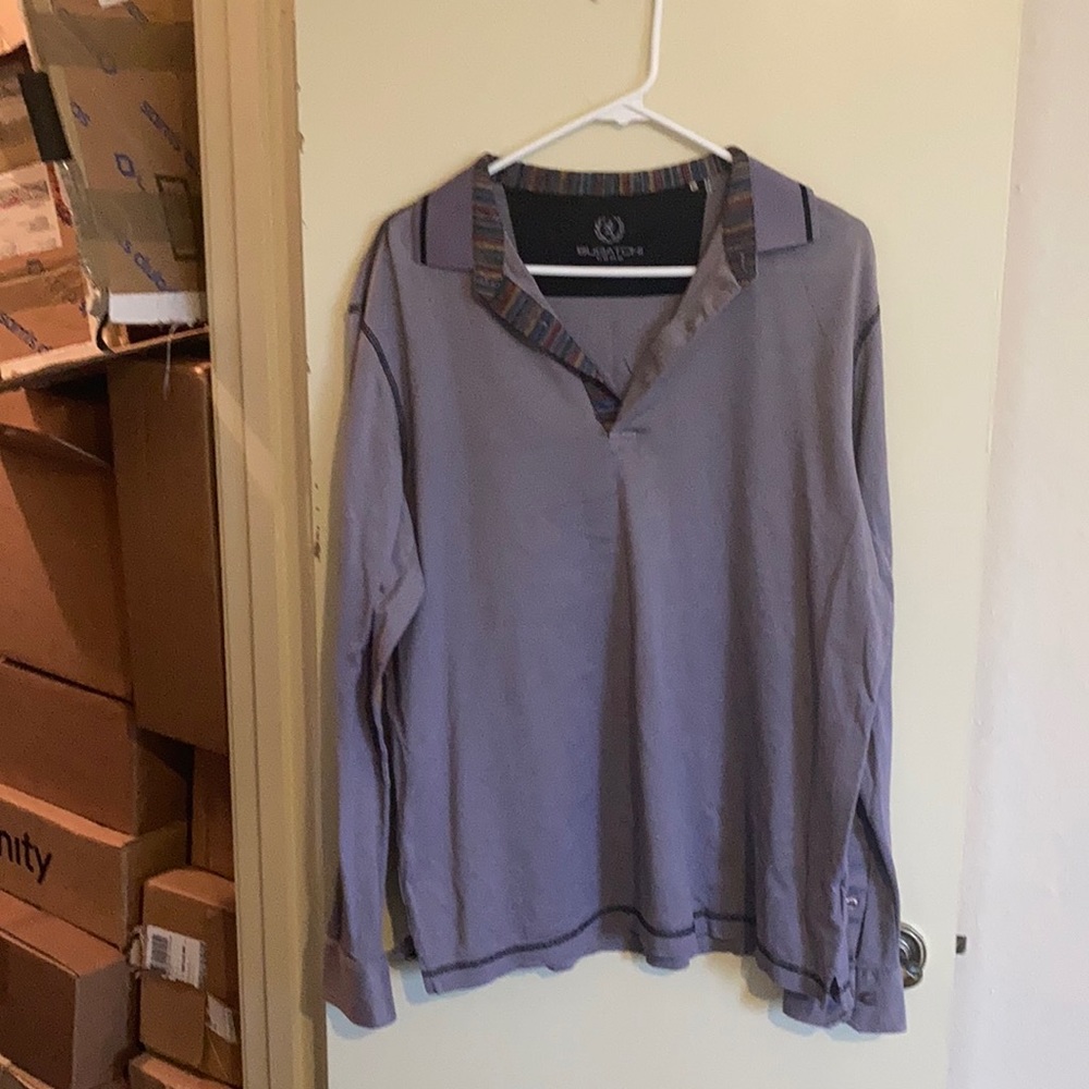 Bugatchi Long Sleeve Polo szL